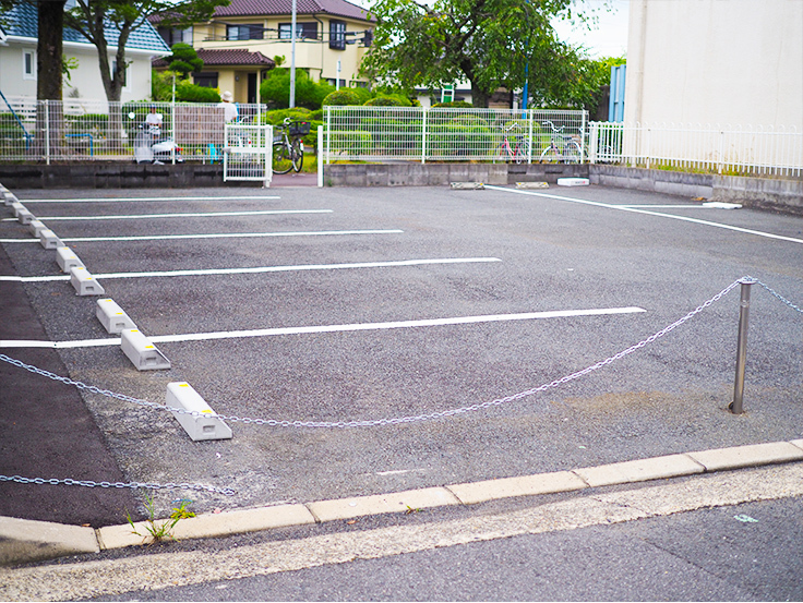 ながみクリニック駐車場